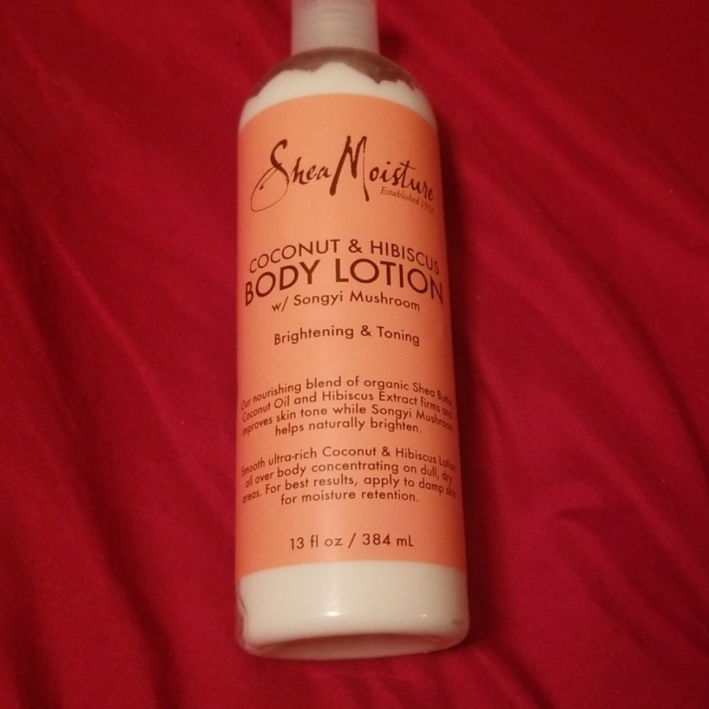 Coconut body lotion